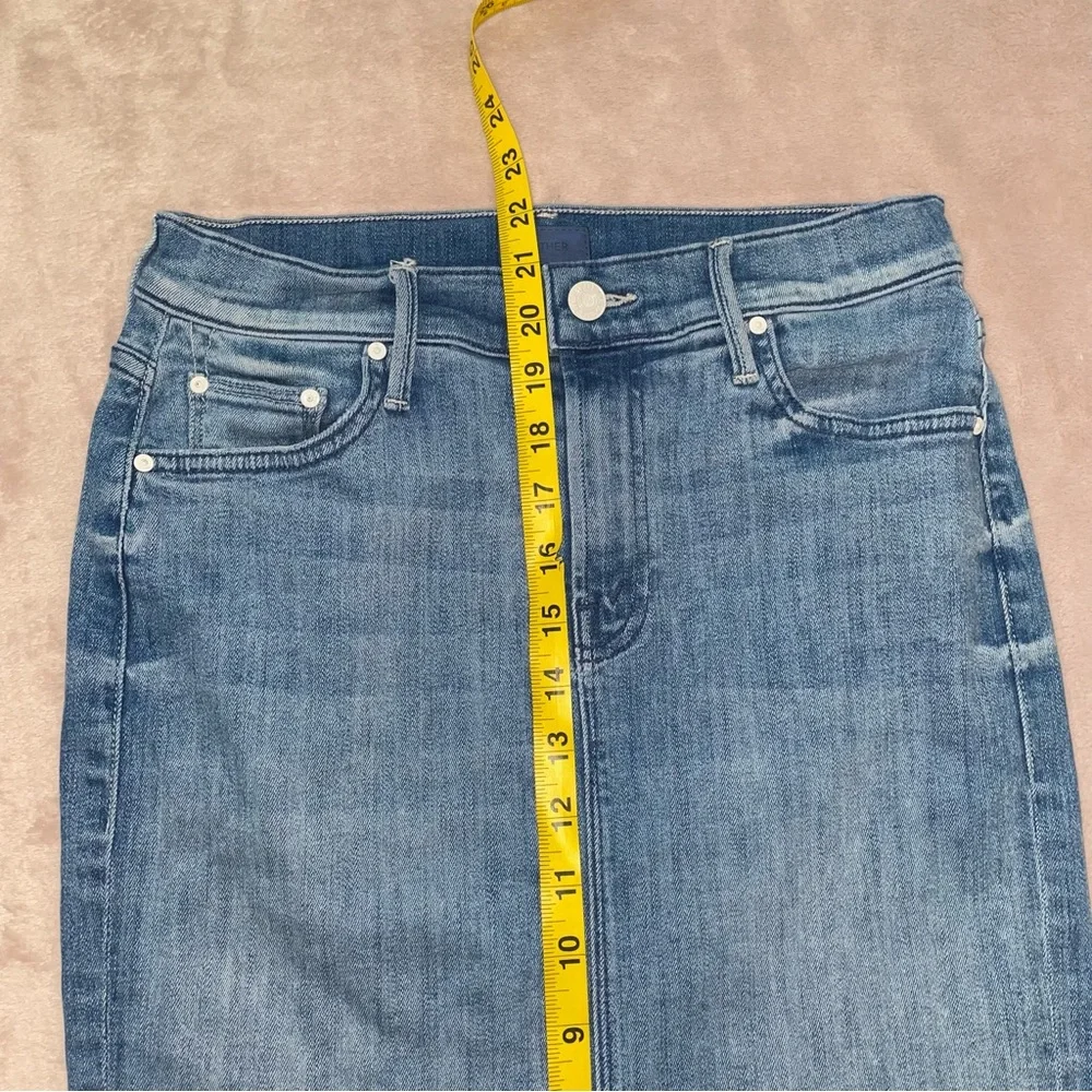 Mother the peg step fray skirt size 24 - Picture 15 of 15